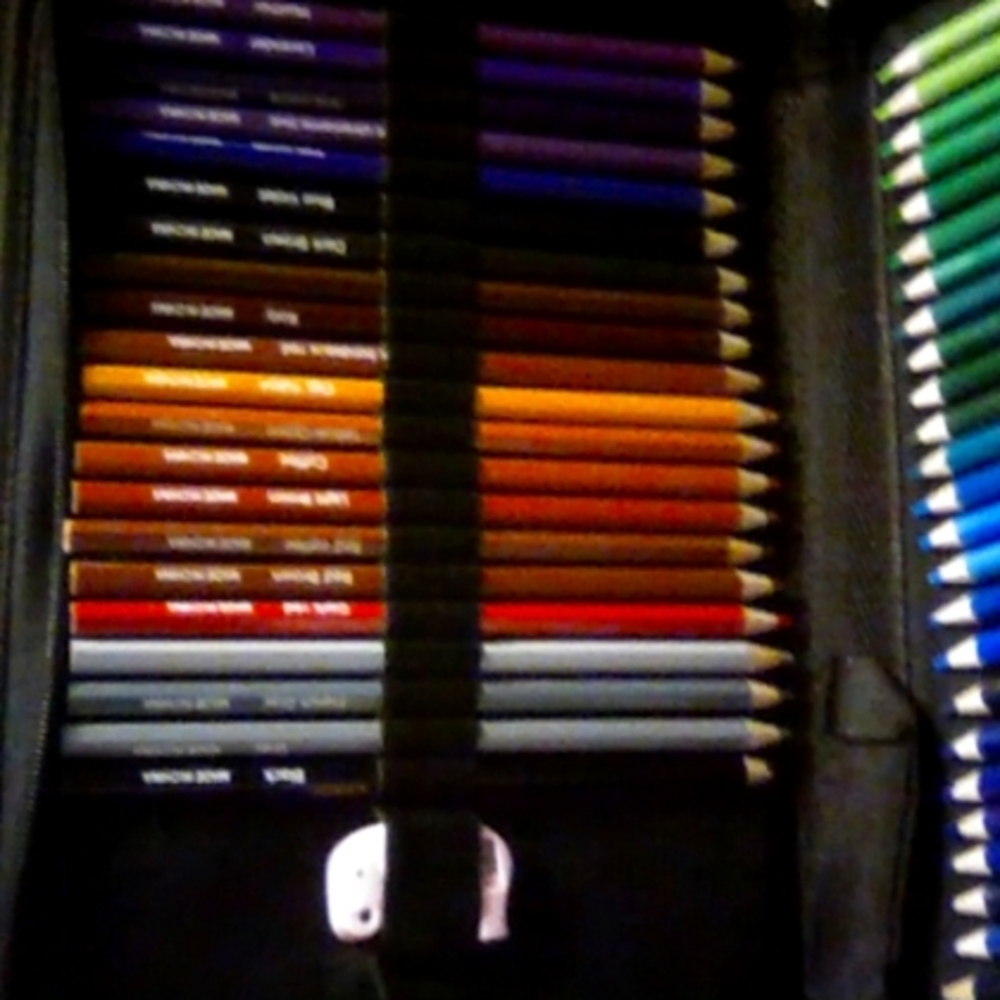 Drawing color pencil 74 pieces